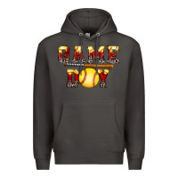 Smoke game day softball Premium Hoodie - FaDigitalArtStudio