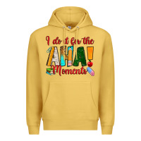 Antique Gold i do it for the aha moments Premium Hoodie - RanaPortraitStore
