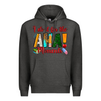 Charcoal Heather i do it for the aha moments Premium Hoodie - RanaPortraitStore