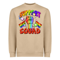 Mushroom support squad pride Heavyweight Sweatshirt - FaDigitalArtStudio