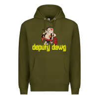 Army Green deputy dawg morning cartoons Premium Hoodie - tuanDangUi