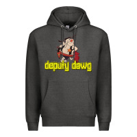 Charcoal Heather deputy dawg morning cartoons Premium Hoodie - tuanDangUi