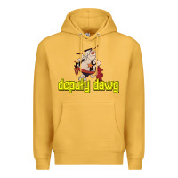 Mustard deputy dawg morning cartoons Premium Hoodie - tuanDangUi