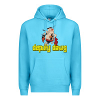 Ocean Blue deputy dawg morning cartoons Premium Hoodie - tuanDangUi