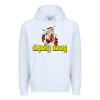 White deputy dawg morning cartoons Premium Hoodie - tuanDangUi