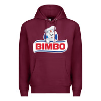Burgundy bimbo bread retro fan t shirt Premium Hoodie - tuanDangUi