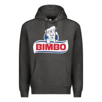 Charcoal Heather bimbo bread retro fan t shirt Premium Hoodie - tuanDangUi