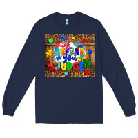 Navy think before you judge Long Sleeve Tee - CowGirlArtShop