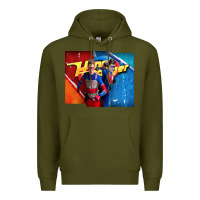 Army Green henry danger all grown up Premium Hoodie - tuanDangUi