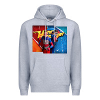 Heather Grey henry danger all grown up Premium Hoodie - tuanDangUi