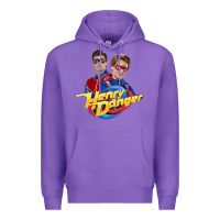 Purple henry danger and captain man Premium Hoodie - tuanDangUi