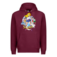 Burgundy saban moon Premium Hoodie - tuanDangUi