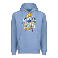 Colony Blue saban moon Premium Hoodie - tuanDangUi