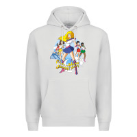 Dove Grey saban moon Premium Hoodie - tuanDangUi