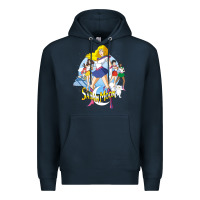 Navy saban moon Premium Hoodie - tuanDangUi