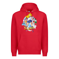 Red saban moon Premium Hoodie - tuanDangUi