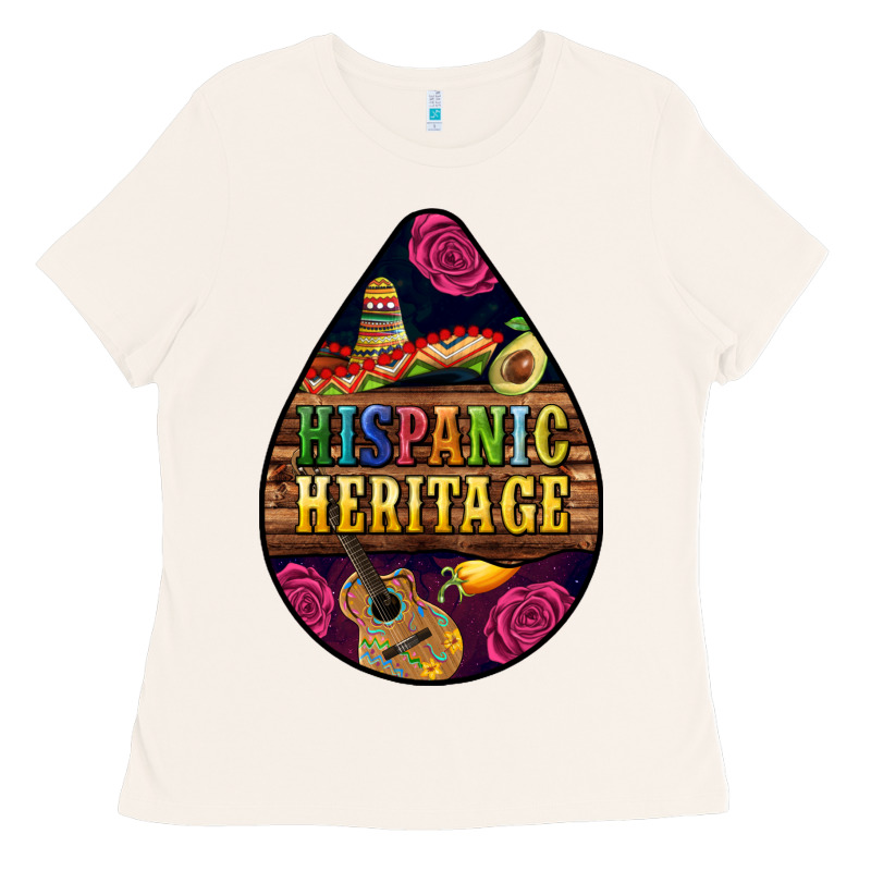 Teardrop Hispanic Heritage Ladies Tee by BundleAndBundleShop | Teevron