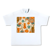 White Fall Pumpkins Urban Heavy Tee - texasbilliewilder