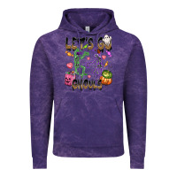 Cloud Purple Let's go ghouls Vintage Hoodie - NancyCooperArtShop