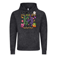 Vintage Black Let's go ghouls Vintage Hoodie - NancyCooperArtShop