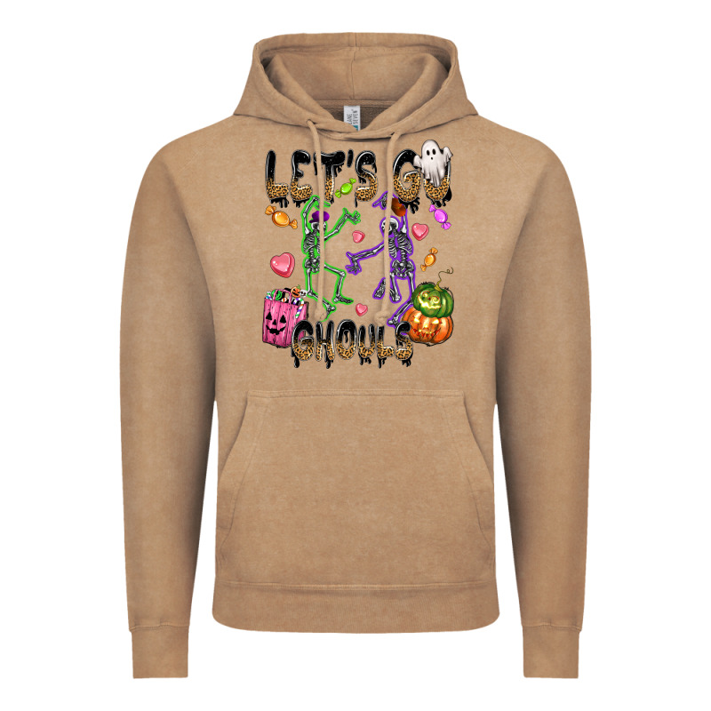 Let's Go Ghouls Vintage Hoodie by NancyCooperArtShop | Teevron