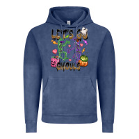 Vintage Denim Let's go ghouls Vintage Hoodie - NancyCooperArtShop