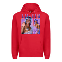 Red lil kim Premium Hoodie - tuanDangUi