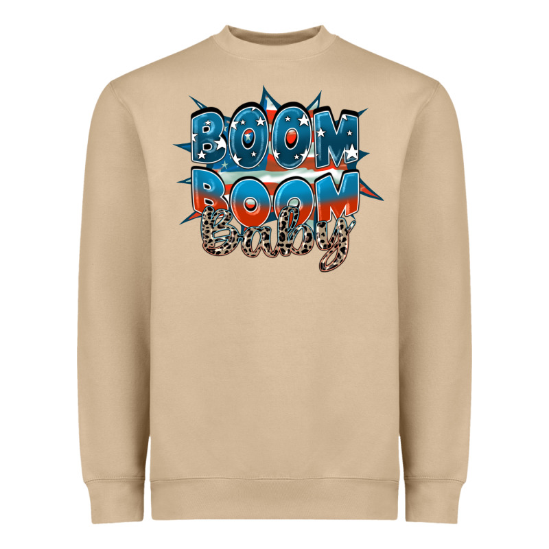 Boom Boom Baby Heavyweight Sweatshirt by FaDigitalArtStudio | Teevron