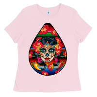 Bubblegum Pink Hispanic Heritage Ladies Tee - BundleAndBundleShop