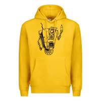 Lemon b&w claptrap   borderlands Premium Hoodie - tuanDangUi