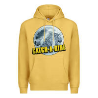 Antique Gold catch a ride to the moon and back Premium Hoodie - tuanDangUi