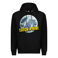 Black catch a ride to the moon and back Premium Hoodie - tuanDangUi