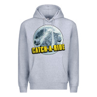 Heather Grey catch a ride to the moon and back Premium Hoodie - tuanDangUi