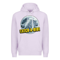 Lilac catch a ride to the moon and back Premium Hoodie - tuanDangUi