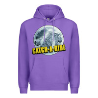 Purple catch a ride to the moon and back Premium Hoodie - tuanDangUi