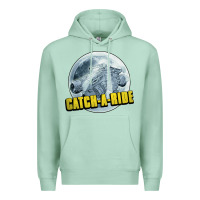 Seafoam catch a ride to the moon and back Premium Hoodie - tuanDangUi