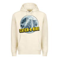 Tofu catch a ride to the moon and back Premium Hoodie - tuanDangUi