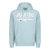 Blue Mist Jiu Jitsu Old Guy Premium Hoodie - tuanDangUi