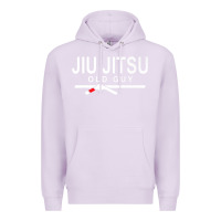 Lilac Jiu Jitsu Old Guy Premium Hoodie - tuanDangUi