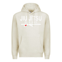 Oatmeal Heather Jiu Jitsu Old Guy Premium Hoodie - tuanDangUi