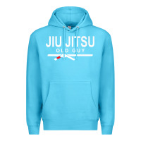 Ocean Blue Jiu Jitsu Old Guy Premium Hoodie - tuanDangUi