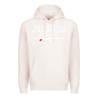 Pale Pink Jiu Jitsu Old Guy Premium Hoodie - tuanDangUi