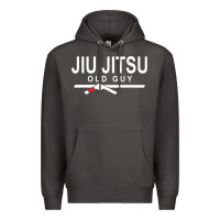 Smoke Jiu Jitsu Old Guy Premium Hoodie - tuanDangUi