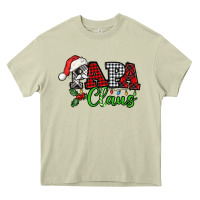 Mossy Papa Claus with christmas lights and mistletoe Heavy Core Tee - NancyCooperArtShop
