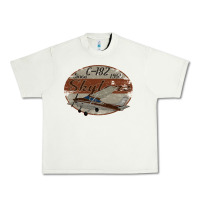 Pistachio cessna 182 skylane since 1956 retro vintage airplane design Urban Heavy Tee - tuanDangUi