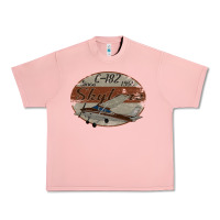Salmon cessna 182 skylane since 1956 retro vintage airplane design Urban Heavy Tee - tuanDangUi