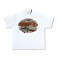 White cessna 182 skylane since 1956 retro vintage airplane design Urban Heavy Tee - tuanDangUi