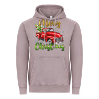 Vintage Zinc Merry Christmas truck Vintage Hoodie - texasbilliewilder