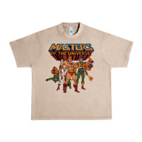 He Man White Color Urban Heavy Tee | Teevron
