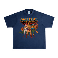 Navy he man white color Urban Heavy Tee - tuanDangUi